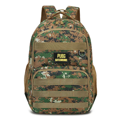Camouflage Large-Capacity Backpack – Zipper Closure Hiking & Outdoor Adventure Travel Bag
