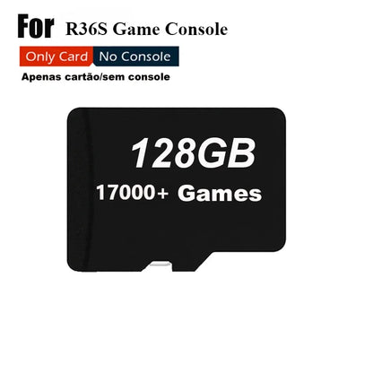 BOYHOM V5 SD Card for R36S Handheld Console – 64GB/128GB/256GB Game Storage for 3.5" IPS Linux Portable Player