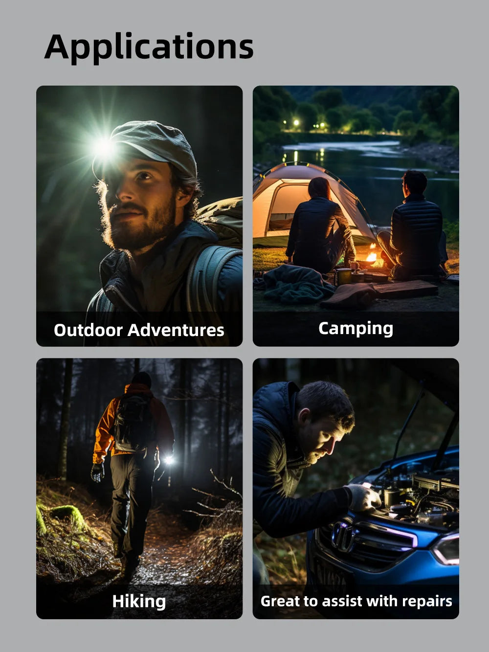 Klarus E5 COB Flashlight – Magnetic Dual Light Torch with 8 Lighting Modes, USB-C Rechargeable EDC Strobe for Emergency Use