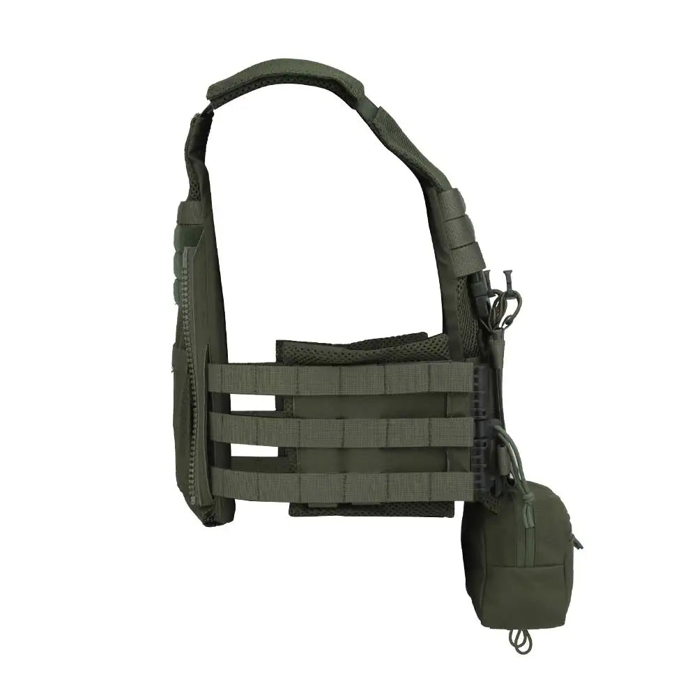 Tactical Vest LV119 Plate Carrier Set – Lightweight OTB Maritime Airsoft Hunting Vest with Underbelly Bag & Triple Mag Pouch