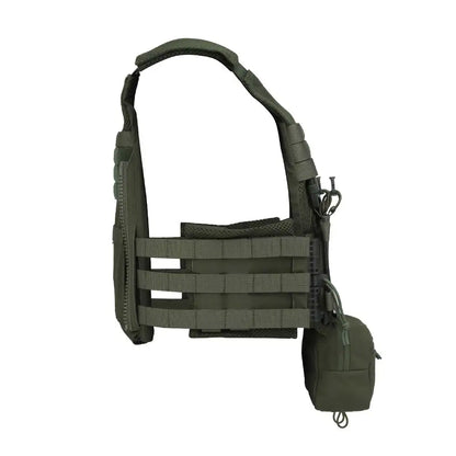 Tactical Vest LV119 Plate Carrier Set – Lightweight OTB Maritime Airsoft Hunting Vest with Underbelly Bag & Triple Mag Pouch