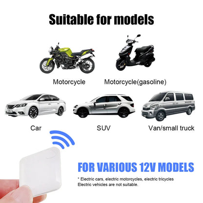 CHADWICK M506 Car Immobilizer — 12V Universal Intelligent Anti-Robbery Engine Lock Security System