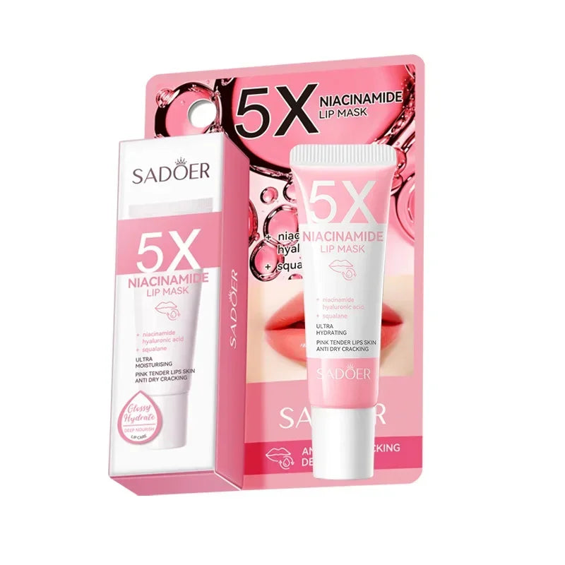 Dark Lip Repair Balm – Moisturizing Exfoliating Lip Treatment for Dry Lips, Fine Lines & Natural Pink Glow