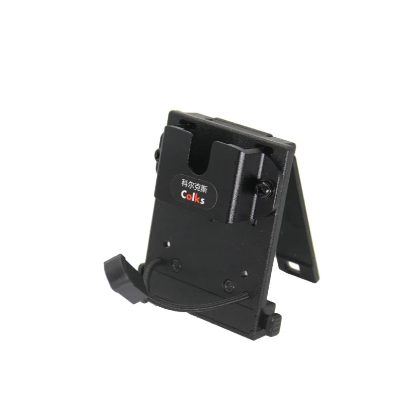 Tactical Police Radio Holster – Heavy Duty Walkie Talkie Holder with Duty Belt Clip for Law Enforcement & Security Use