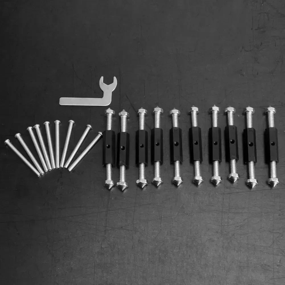 Wall Switch Socket Cassette Repair Tool | Adjustable Screws Support Rod with Wrench for 86/118 Type Electrical Accessories