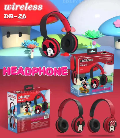 Disney Marvel Y08 Wireless Bluetooth Headphones – Foldable HIFI Surround Sound Earphones for Kids