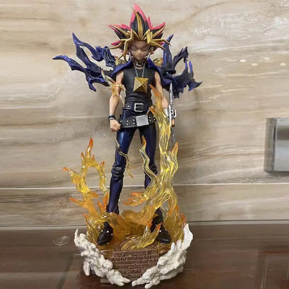 Yugi Muto Dark Game Action Figure - 28cm Duel Monsters PVC Statue, Collectible Ornament & Kids Toy Gift