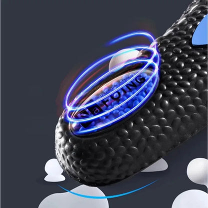 Sports Shock Absorption Insoles - High Elastic Running Shoe Cushion Pads with Comfort, Rebound and Odor Control