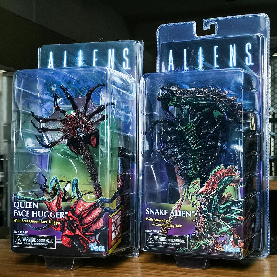 NECA Aliens Warrior Grid Xenomorph 7″ Action Figure — Ripley Cameron Bishop Collectible Toy
