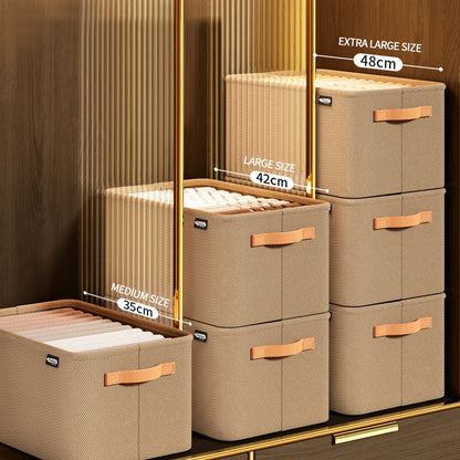 1/2/3PCS Collapsible Clothing Organizer – Closet Drawer Storage for Clothes, Pants & Toys