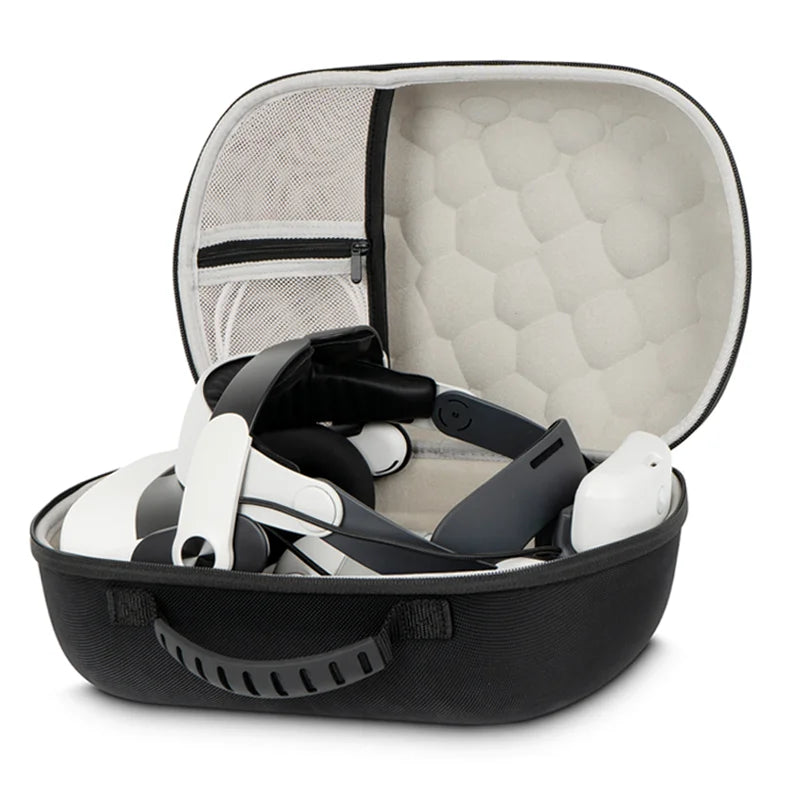 Hard Carrying Case for Meta Quest 3/3S & Oculus Quest 2 — BOBOVR / Kiwi Design Compatible Travel Storage Bag