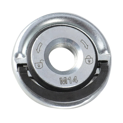 M14 Angle Grinder Quick Release Self-Locking Flange Nut - Pressing Plate Power Chuck for Efficient Grinding