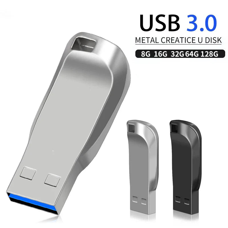 High-Speed USB 3.0 Flash Drive – 16GB to 128GB Pen Drive Memory Stick