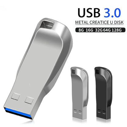 High-Speed USB 3.0 Flash Drive – 16GB to 128GB Pen Drive Memory Stick