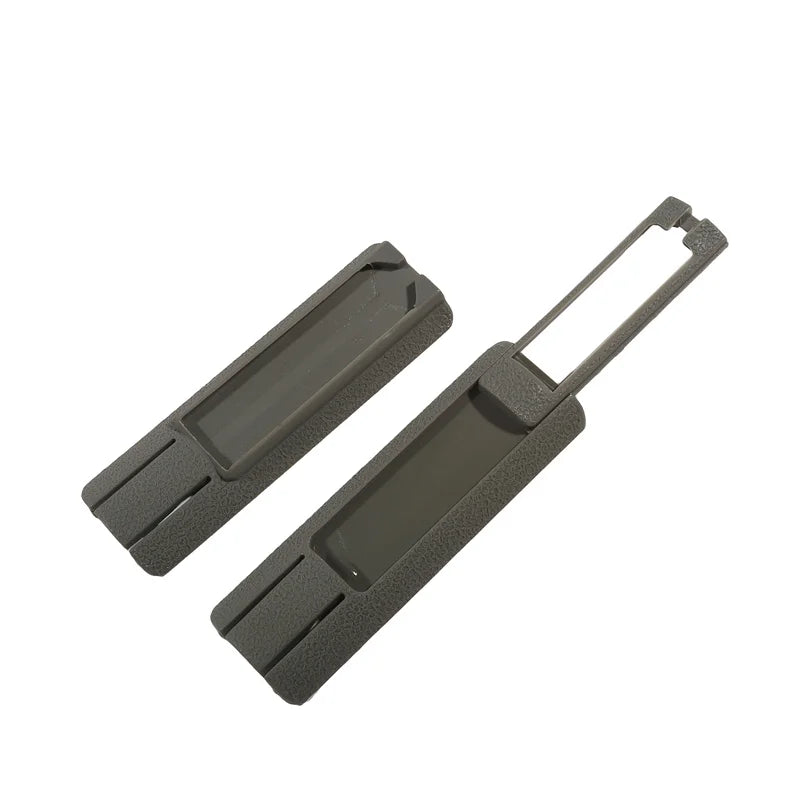Hunting Airsoft 4.33" ITI TD Scar Pocket Panel — Remote Switch Rail Pad Set for 20mm Rails, PEQ Flashlight, Rat Tail & Card Slot