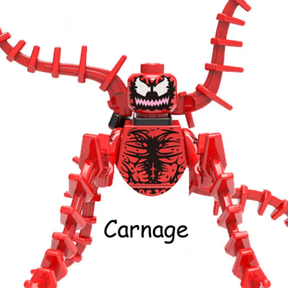 Super Heroes Model Figure Blocks – Invisible Predator vs Alien Jungle Killer Construction Toy for Children