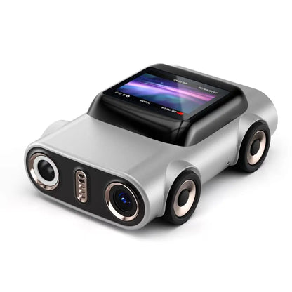 Ourlife Keychain Mini Action Camera - 2K Video Recorder with 1.0-Inch LCD Screen, Memory Support & Retro Design