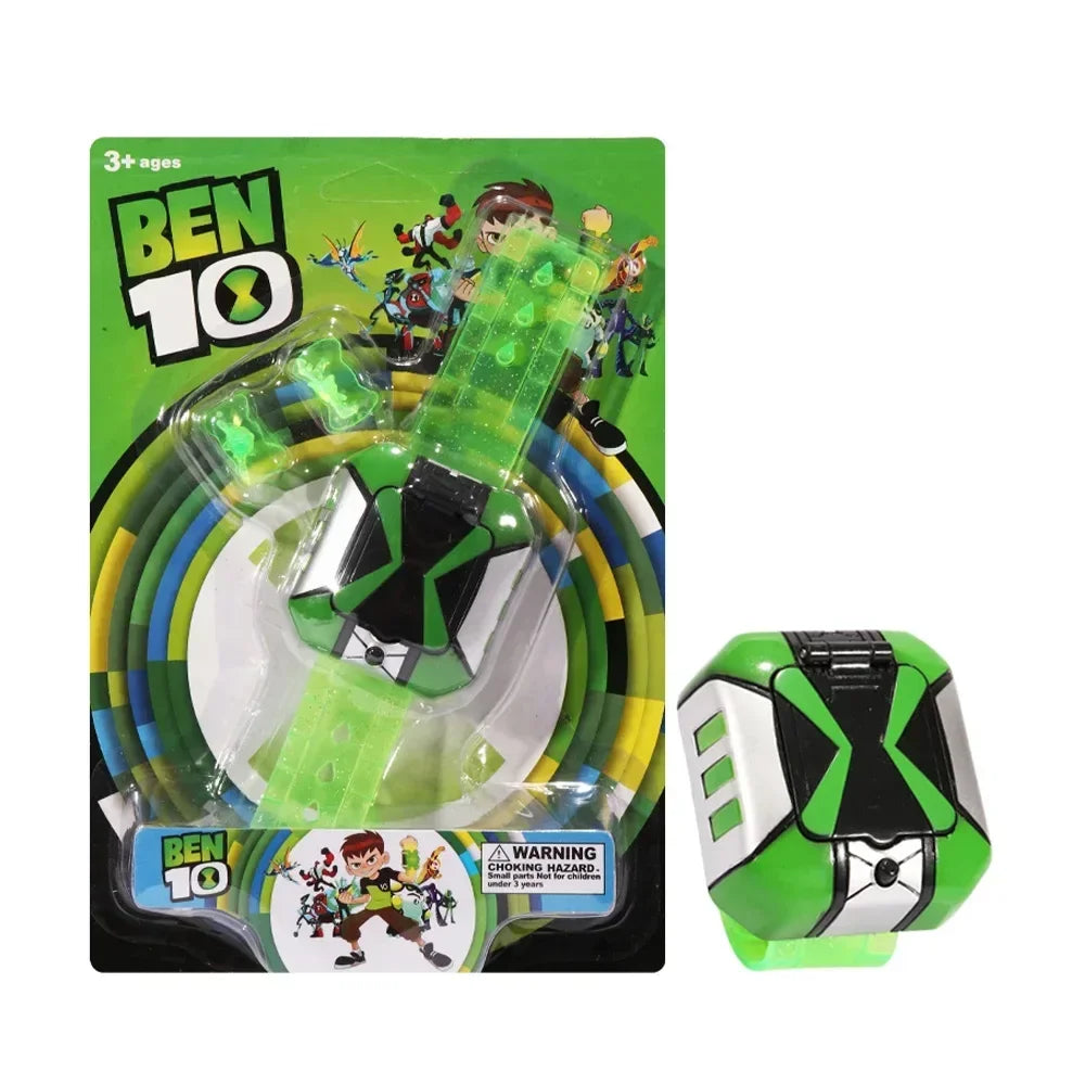 Omnitrix BEN10 Action Figure – Ben Tennyson Projection Watch with Sound & Light, Kids’ Smart Toy Gift