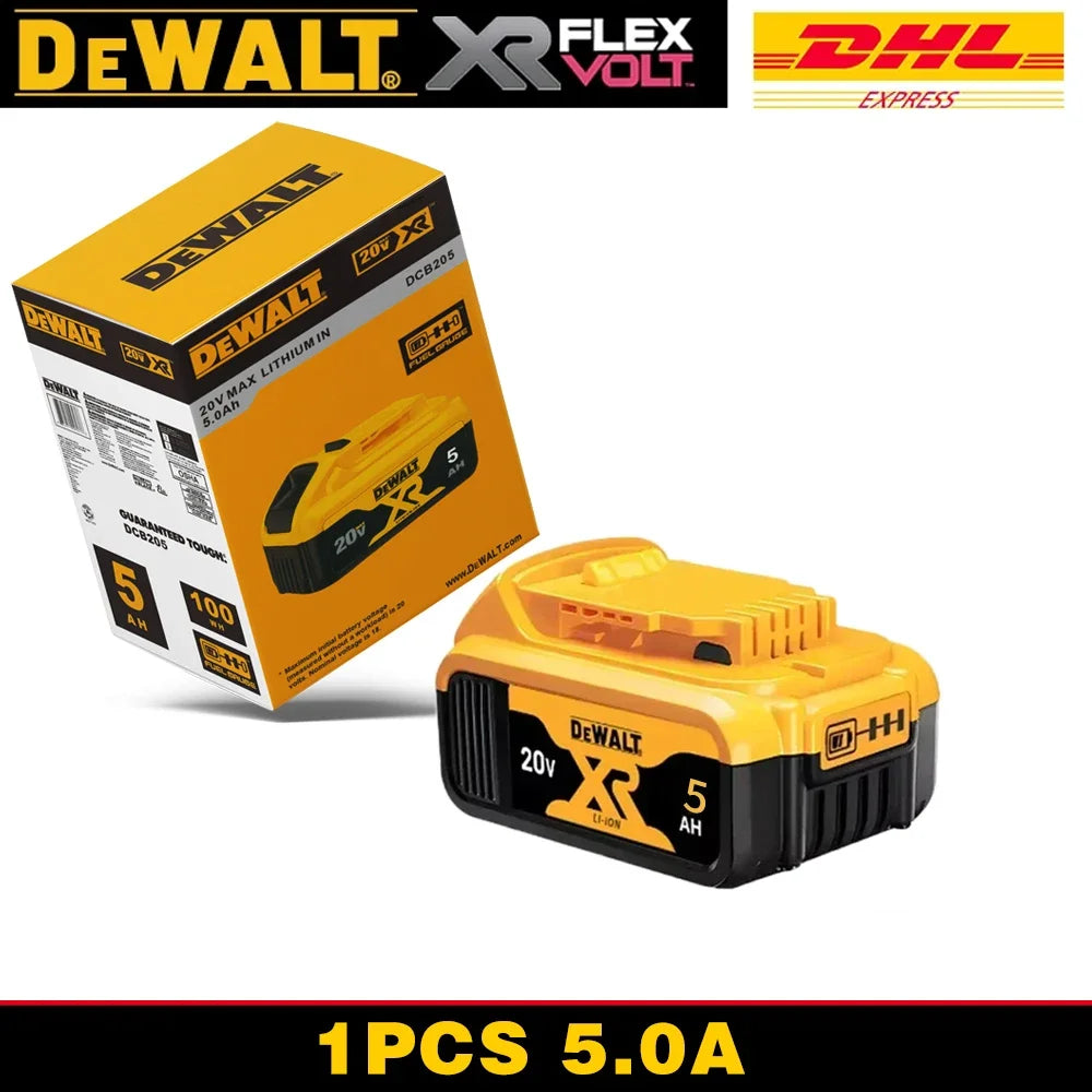 100% Original DEWALT 20V Battery – Compatible with DCB606, DCB205, DCB206, DCBGene, DCB200 MAX, 6AH & 9AH