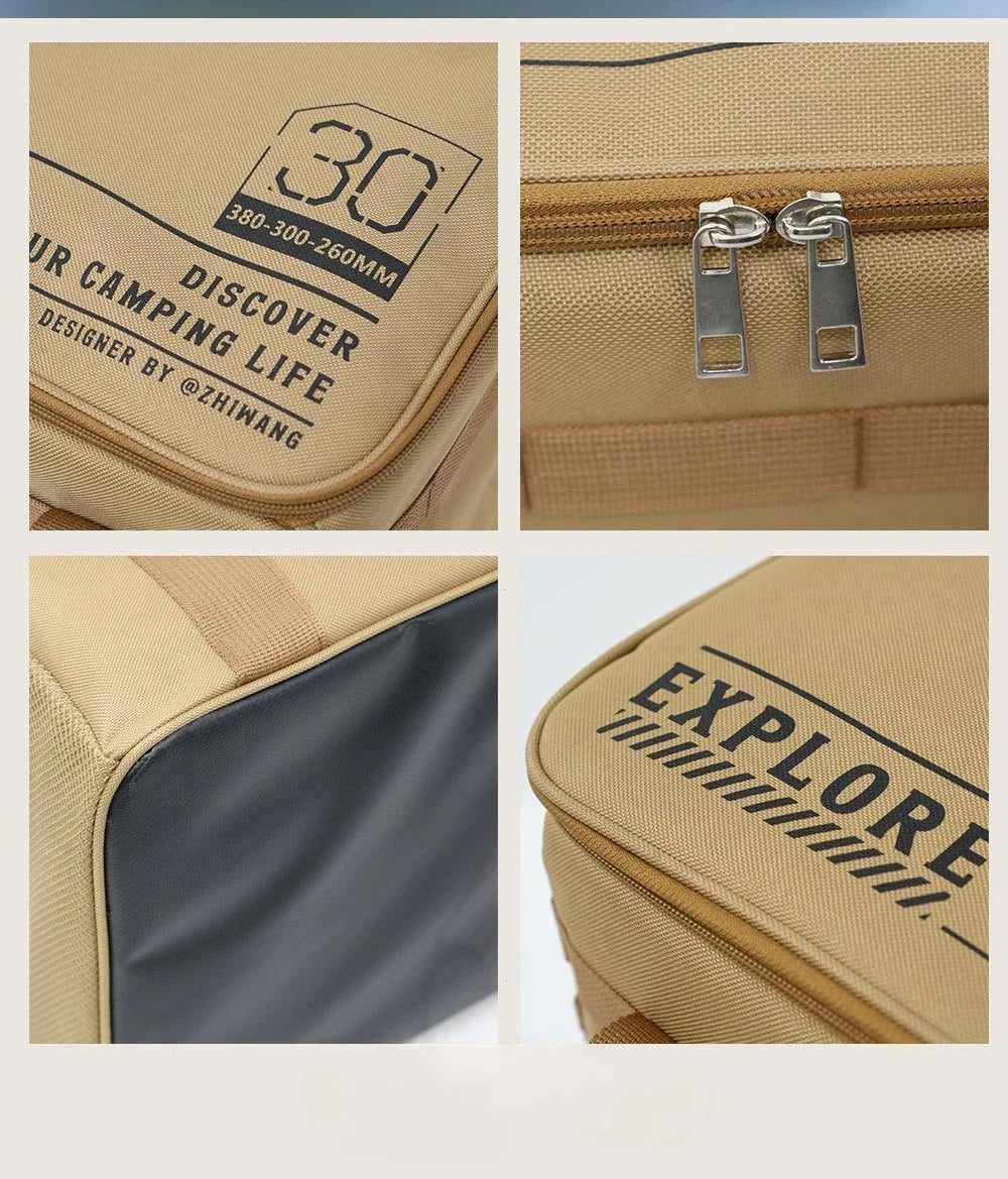 42L Large Outdoor Camping & Picnic Storage Box – Tactical Gear, Cookware & Equipment Organizer