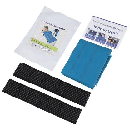 Self-Absorbent Ice Bandage — Reusable Hot & Cold Compress Pad for Arm, Leg, Knee, Ankle & Shoulder