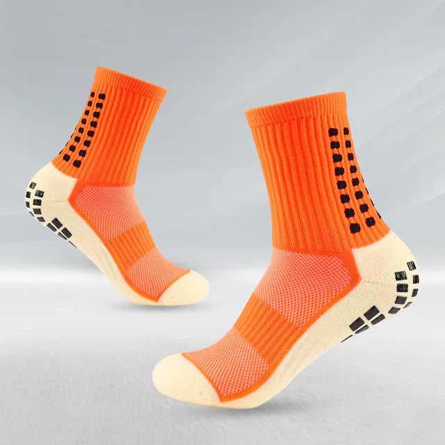Anti-Slip Football Socks - Non-Slip Soccer, Basketball, Tennis & Cycling Grip Socks for Men
