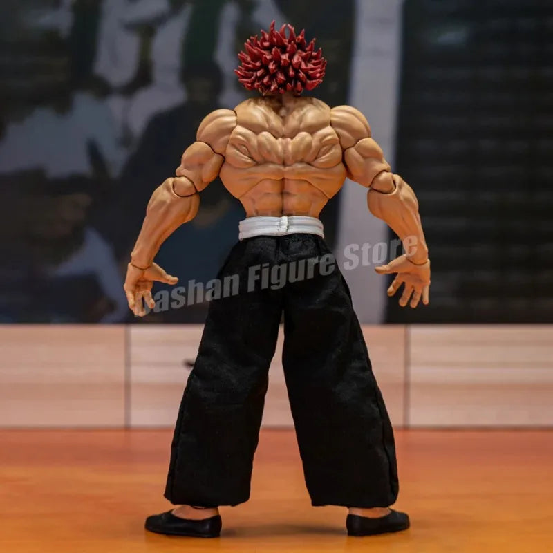 ST Baki Hanma Son of Ogre Action Figure – Hanma Yuujiro PVC Fighting Anime Model Toy Collection Gift