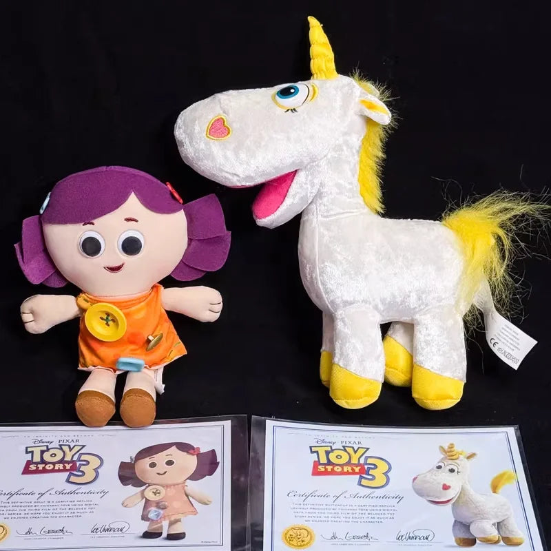 Toy Story Dolly Butterfly Plush Doll - Cute Cartoon Collectible Gift Toy with Certificate