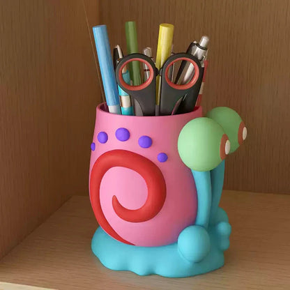 SpongeBob SquarePants Gary Resin Figure — Cute Desktop Pen Holder & Collectible Decoration