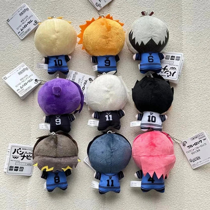 10cm Blue Lock Plush Keychain – Nagi, Seishiro, Chigiri, Hyoma, Gagamaru & Gin Soft Bag Pendant Toy Gift