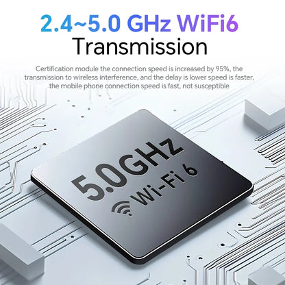 BYLITU Wired to Wireless CarPlay and Android Auto AI Box - 2-in-1 Mini Adapter, Plug and Play Dongle for Quick Connect with Volkswagen