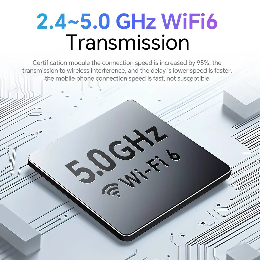 2025 Wireless CarPlay Smart Box – Plug & Play WiFi Adapter, Auto Connect, Wired to Wireless Android Upgrade