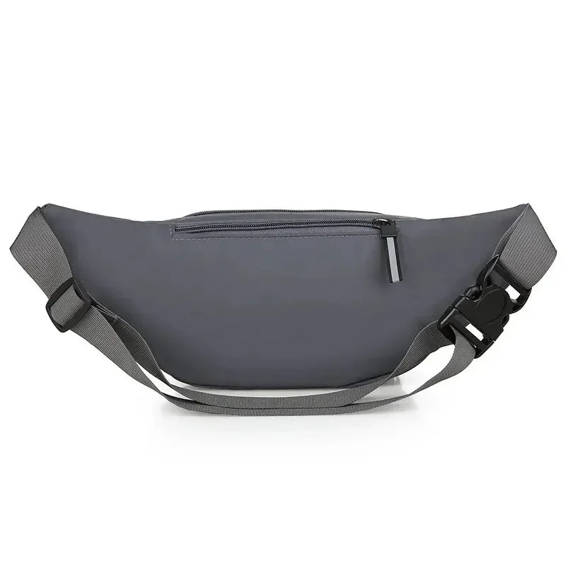 Men’s Canvas Waistpack – Ultra-Thin Anti-Theft Fanny Pack for Sports, Running & Outdoor Leisure