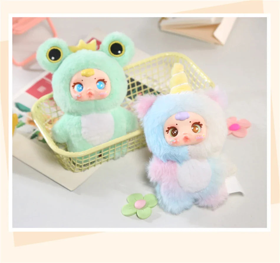 2025 New Cute Milk Candy Keychain – Mysterious Blind Box Car Key & Backpack Pendant Doll Small Gift