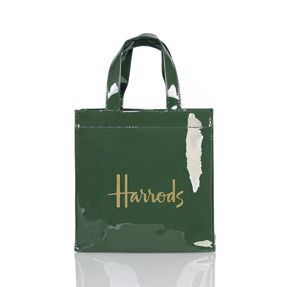 Simple Stylish PVC Reusable Shopping Bag – Luxury Eco-Friendly Waterproof Tote for Summer Beach