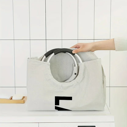 Oxford Fabric Foldable Laundry Basket – Large-Capacity Dirty Clothes Storage Bag for Home, Dorm & Laundry Room