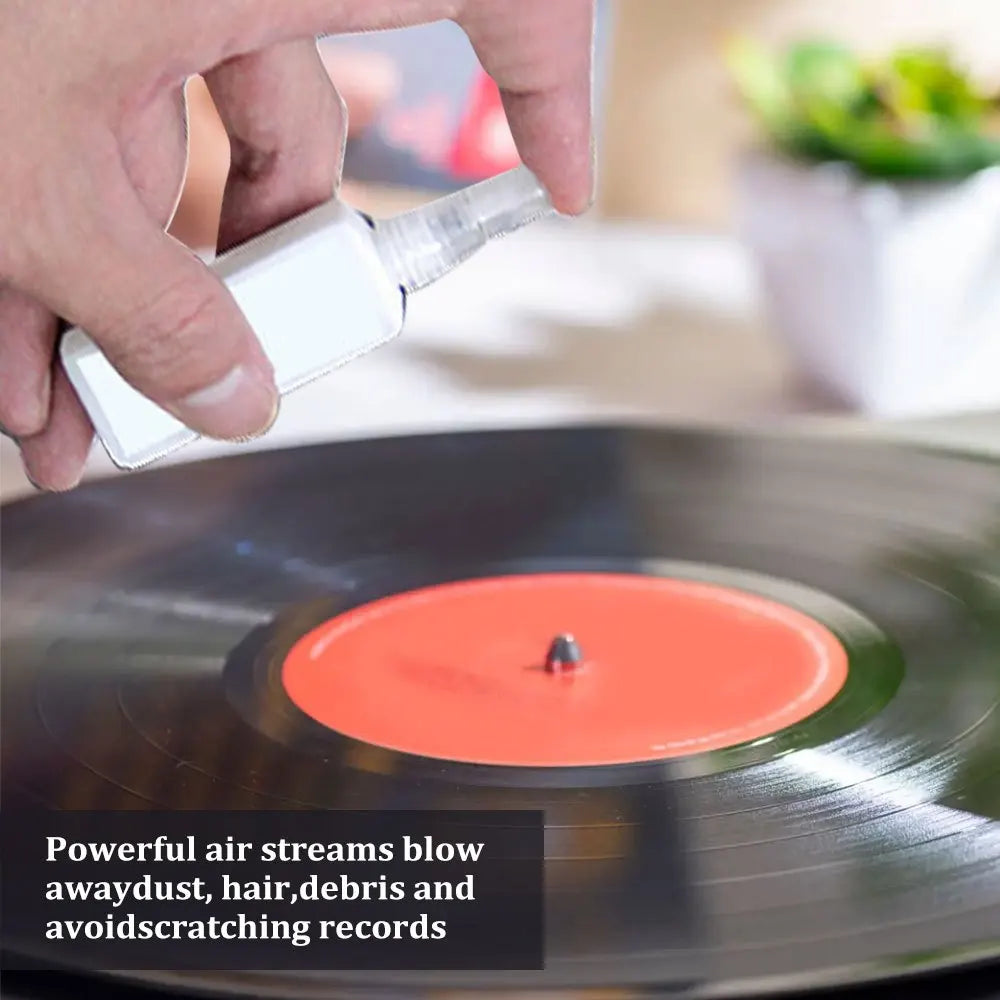 Vinyl Record Cleaning Kit — Anti-Static Brush & Cleaner for Turntables and Gramophones