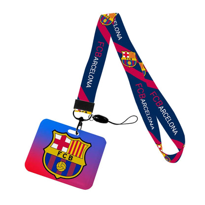 Spain Football Team Lanyard – ID Card Holder, Badge Case & Neck Strap Gift
