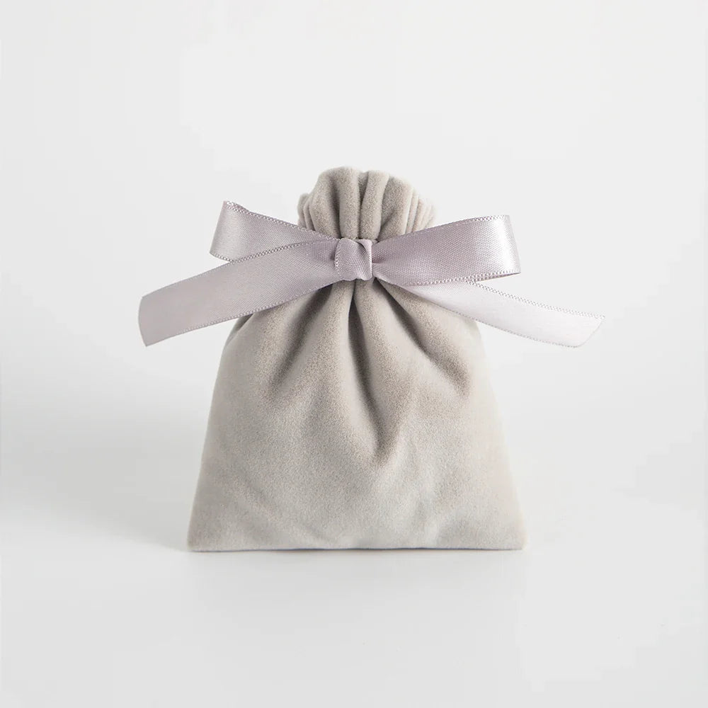 10PCS Purple Velvet Drawstring Bags — Jewelry Gift & Candy Storage Pouches