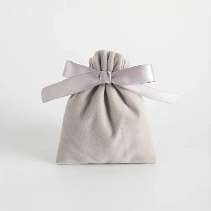 10PCS Purple Velvet Drawstring Bags — Jewelry Gift & Candy Storage Pouches
