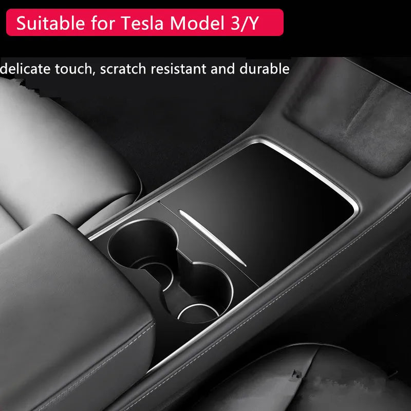 Car Protective Film Sticker for Tesla Model 3/Y – Anti-Scratch Central Control Panel Sticker Interior Auto Styling Decor