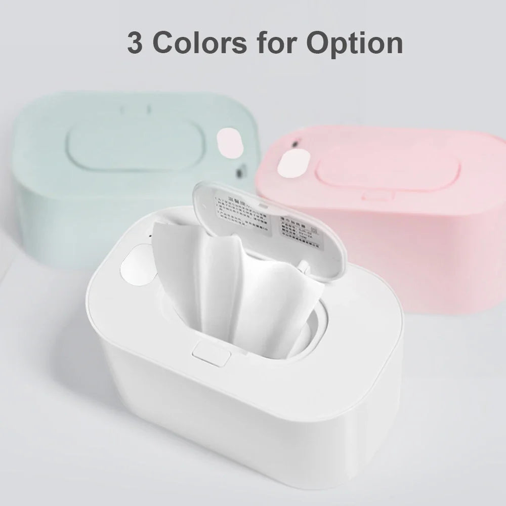 Large Capacity Baby Wipe Warmer: USB-Powered Dispenser with Constant Temperature Heating - Ideal for Home and Travel