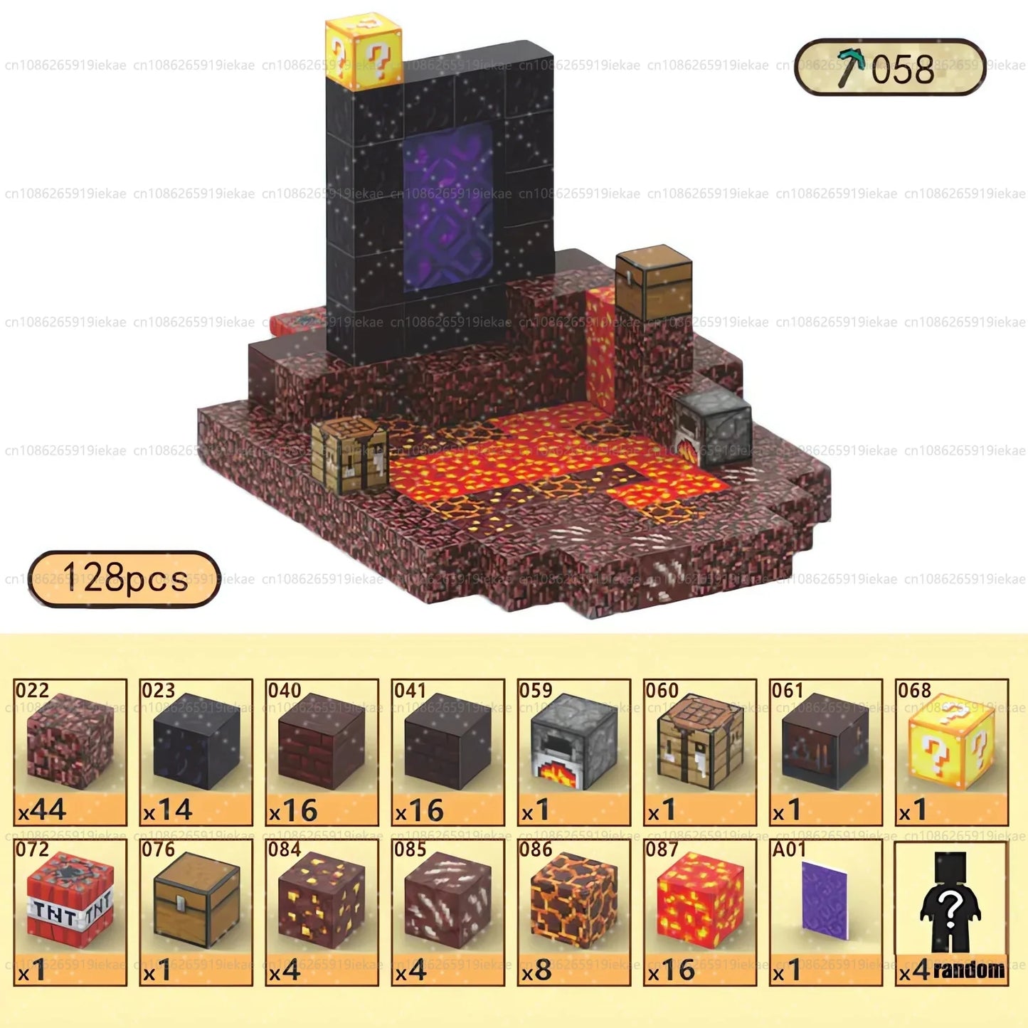 Magnetic Building Blocks – Mine World Magnet Cube STEM Toy for Kids 3+, DIY Montessori Sensory Model for Boys & Girls