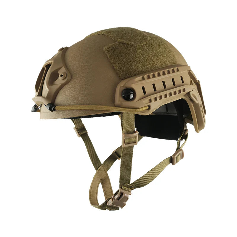 FAST Tactical Airsoft Helmet – Thickened ABS MH Helmet for Outdoor CS, PJ Air Gun Shooting Protective Gear