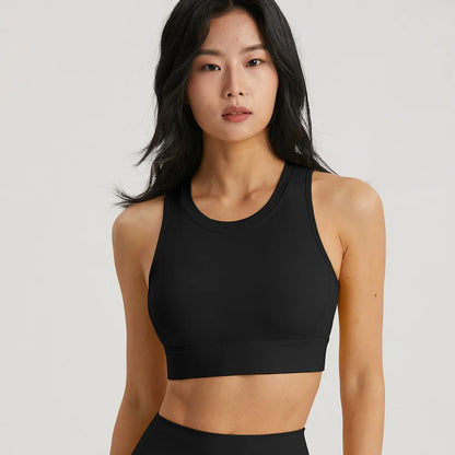 INLUMINE Anti-Light Sports Bra – Backless Yoga & Gym Fitness Top for Women