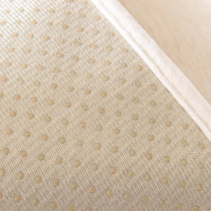 Rabbit Plush Sofa Seat Cover – Warm Non-Slip L-Shaped Couch Blanket & Cushion Slipcover for Living Room