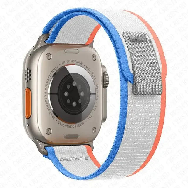 Trail Loop Strap for Apple Watch – Adjustable Band for 49mm 45mm 44mm 42mm 41mm 40mm, Compatible with Series 9 8 7 6 SE 5 4 3