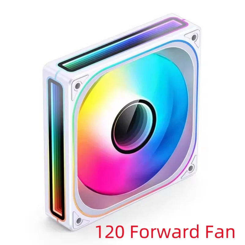 JONSBO ZB-120/240/360 ARGB Computer Case Fan — 12cm 5V 120mm PWM Water-Cooled Fan Kit with Forward/Reverse Rotation