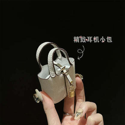 New Mini House Small Bag – Handheld Portable Bluetooth Earphone Bag, Zero Wallet, and Multifunctional Hand Rope Pouch
