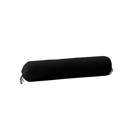 Solid Color Long Cylindrical Pillowcase – Removable & Washable Neck Bolster Cover for Bedroom